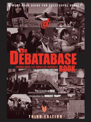 cover image of The Debatabase Book